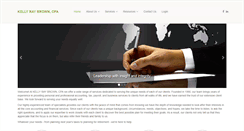 Desktop Screenshot of kellybrowncpa.com